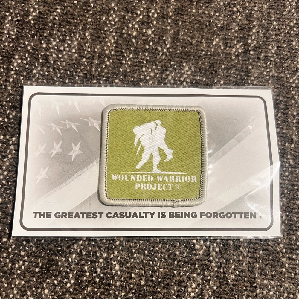 NWT Wounded Warrior Project Military Memorial Veteran Program Collectible Patch